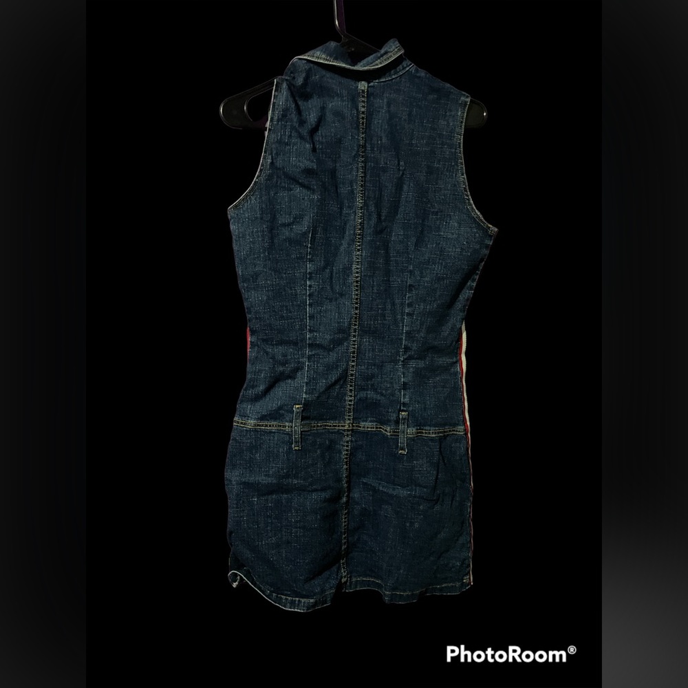 Denim midi dress - Picture 4 of 4